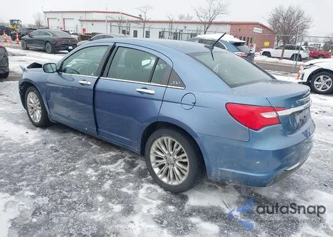 2011 Chrysler 200 Limited from USA, damaged, VIN 1C3BC2FG6BN582504